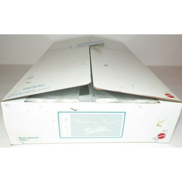 Vintage '99 Blushing Bride Wedding Barbie Doll NIB - Picture 4 of 9